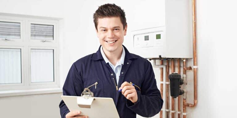 tankless-water-heater-installation by Desmond HVAC